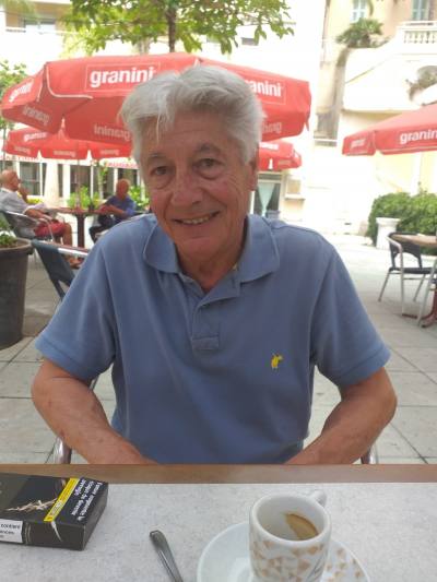 Jacques 71 Jahre Cagnes Sur Mer Frankreich