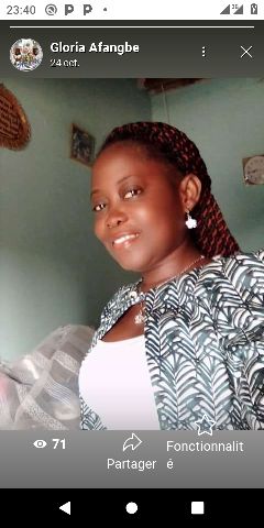 Gloria  36 years Lomé Togo