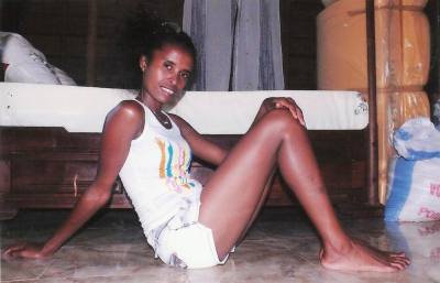 Sylvia 39 Jahre Sambava Madagaskar